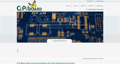 Desktop Screenshot of cipiboard.it