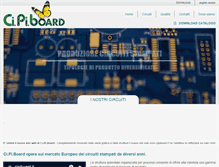 Tablet Screenshot of cipiboard.it